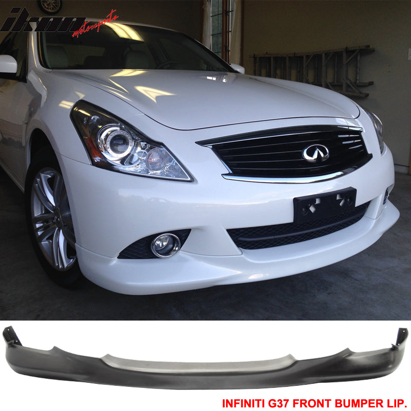 2010-2011 Infiniti G37 Sedan 4 Door OE Style Front Bumper Lip Spoiler