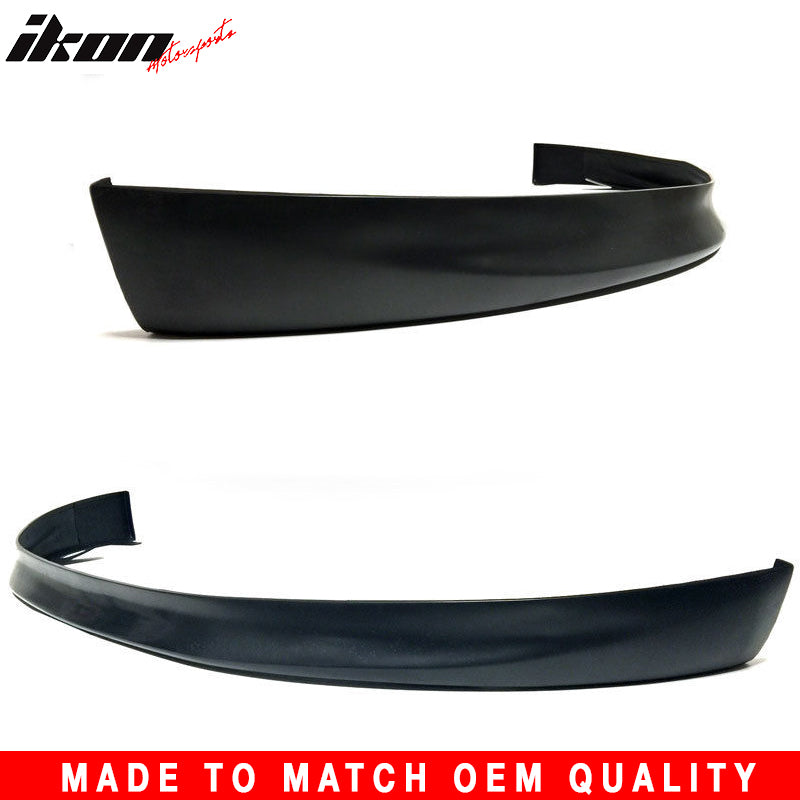 Front Bumper Lip Compatible With 2008-2011 LEXUS GS350 GS460, VTX Style Black PU Air Dam Chin Diffuser Spoiler Body Kit 4Dr by IKON MOTORSPORTS, 2009 2010