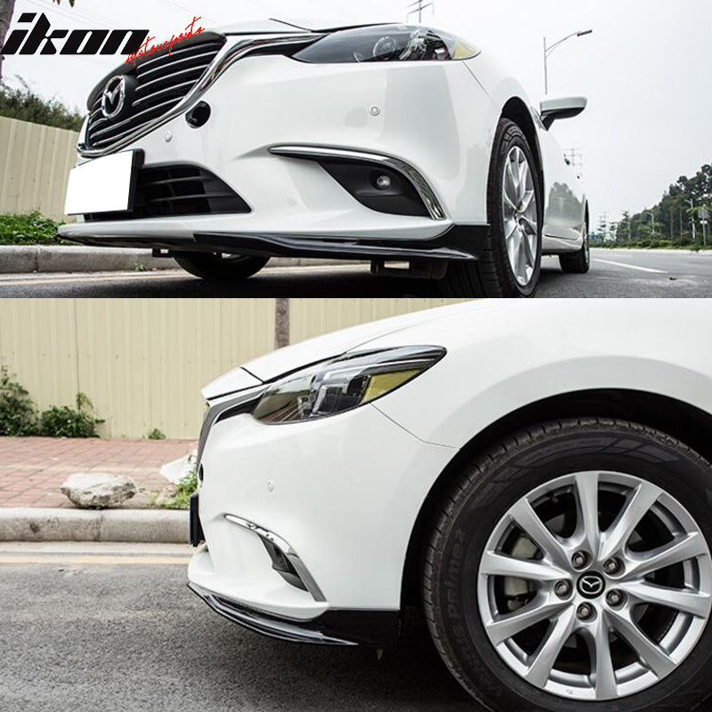 Fit 2016-2017 Mazda 6 Front Bumper Lip