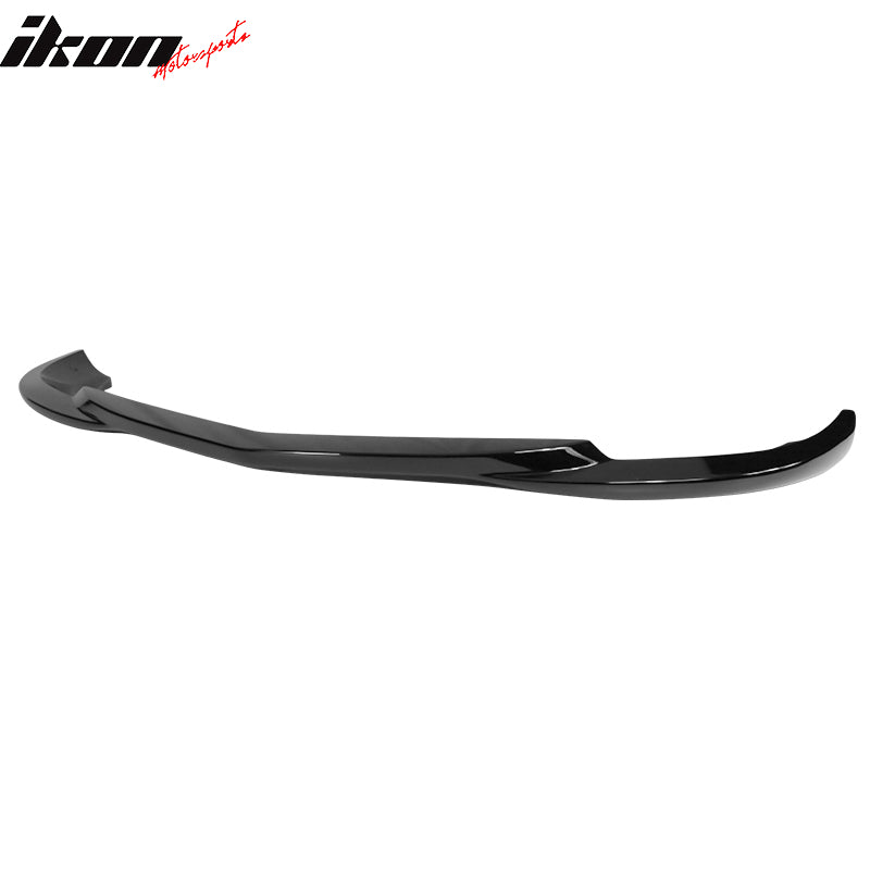 Fits 12-14 Benz W204 C Class GH Style Front Bumper Lip Spoiler ABS Gloss Black