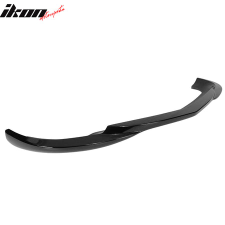 Fits 12-14 Benz W204 C Class GH Style Front Bumper Lip Spoiler ABS Gloss Black