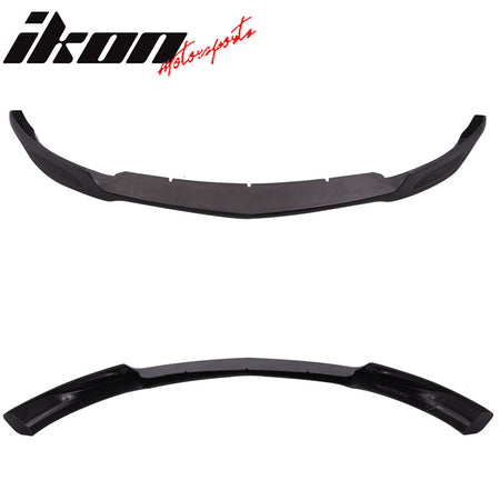 Front Bumper Lip Compatible With 2009-2012 Mazda MX-5 Miata, Factory Style PU Front Lip Spoiler Splitter by IKON MOTORSPORTS, 2010 2011
