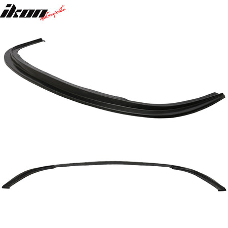 Front Lip Compatible With 2005-2006 Nissan Altima 4Dr Sedan, Ikon DP Style Unpainted Black Polyurethane (PU) Spoiler Splitter Valance Chin Bodykit by IKON MOTORSPORTS