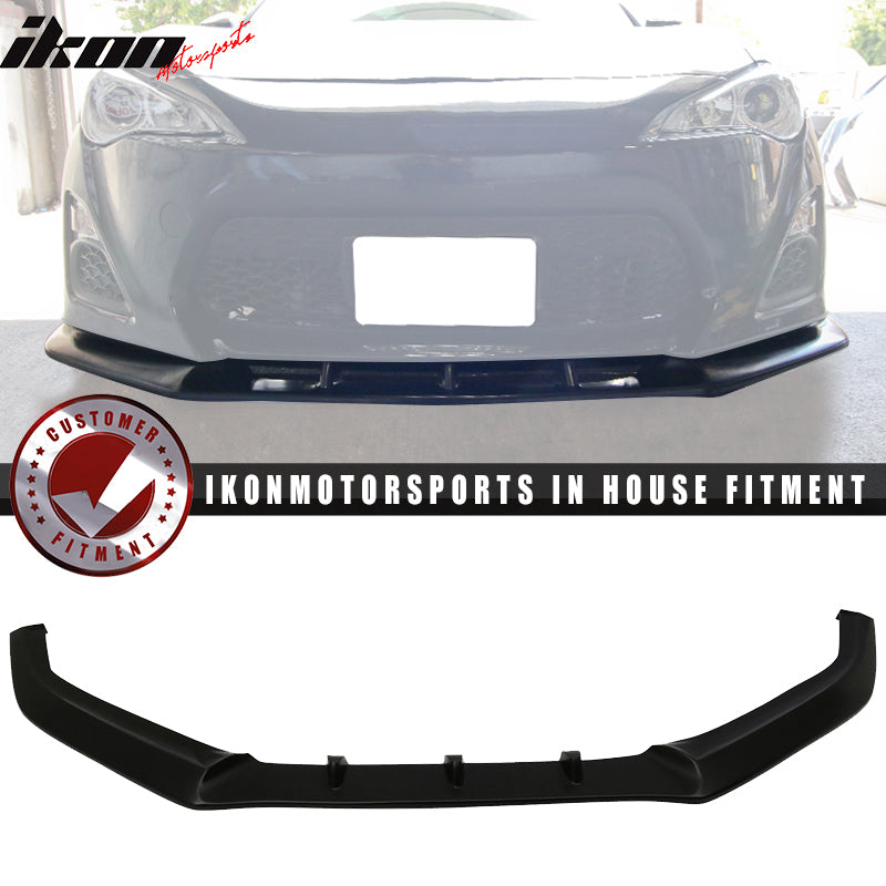 2013-2016 Scion FR-S IKON V3 Style Unpainted Front Bumper Lip PU