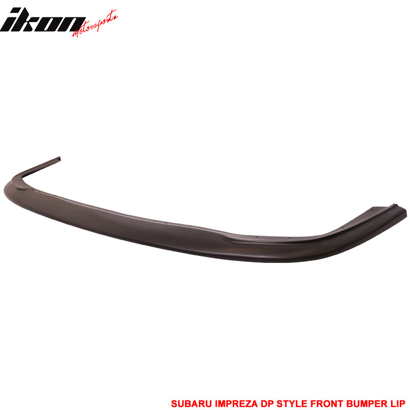 Fits 02-03 Subaru Impreza WRX RS Sedan 4Dr Front Bumper Lip Spoiler DP Style PU