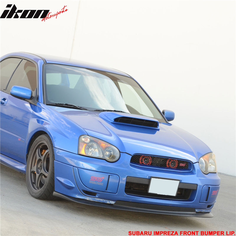 2004-2005 Subaru Impreza WRX V-Limited STI Style Front Bumper Lip PP