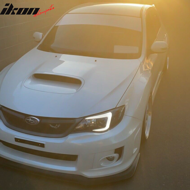 2011-2014 Subaru Impreza WRX STI Unpainted Front Bumper Chin Lip