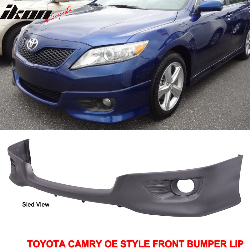 2010-2011 Toyota Camry Unpainted PU Front Bumper Lip Spoiler