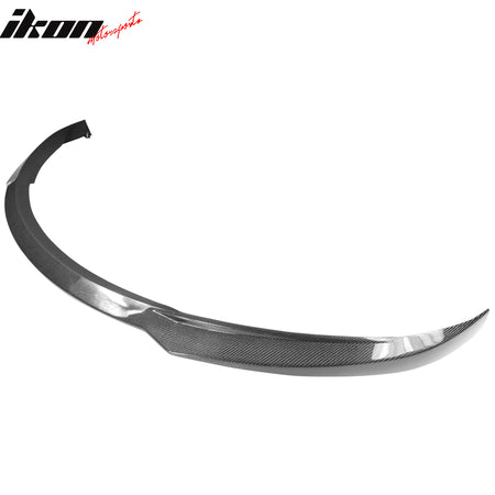 IKON MOTORSPORTS, Front Bumper Lip Compatible With 2012-2016 Tesla Model S, Front Bumper Lip Spoiler Added on Bodykit Replacement, 2013 2014 2015