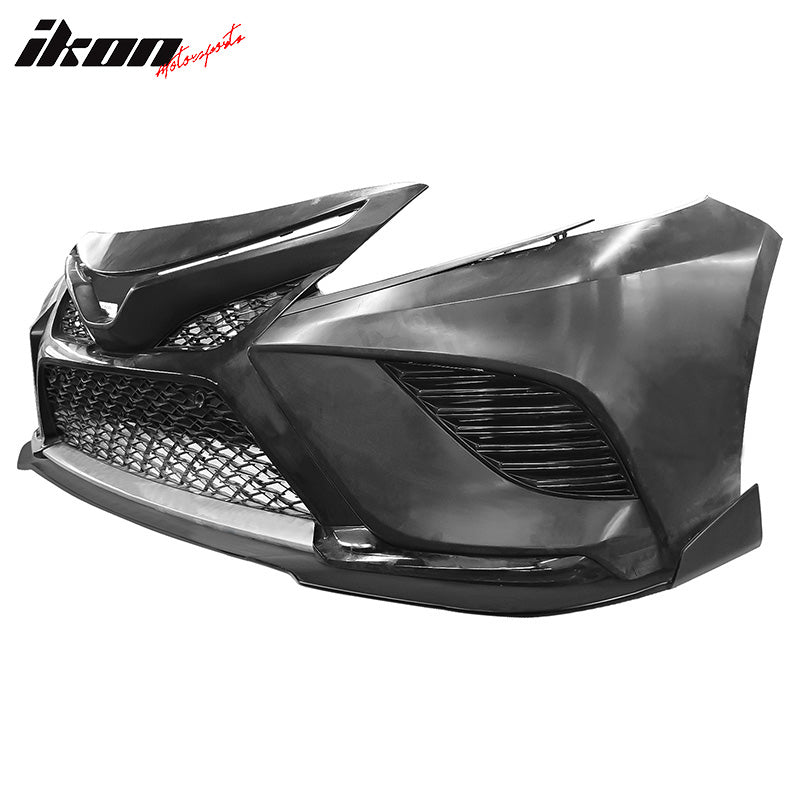 2018-2000 Toyota Camry SE IKON Style Front Bumper Lip Spoiler PU 3PC