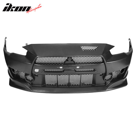Fits 08-15 Mitsubishi Lancer FQ FQ440 Style Front Bumper Cover Conversion PP