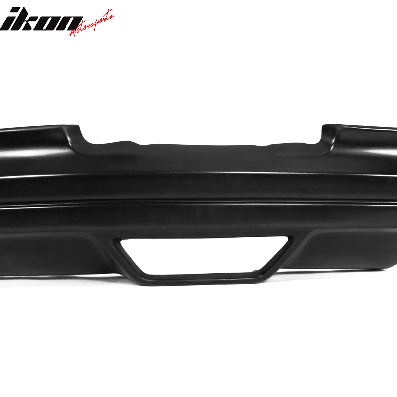 Fits 02-04 Acura RSX Mugen Style PU Rear Lower Bumper Lip Diffuser Spoiler Kit