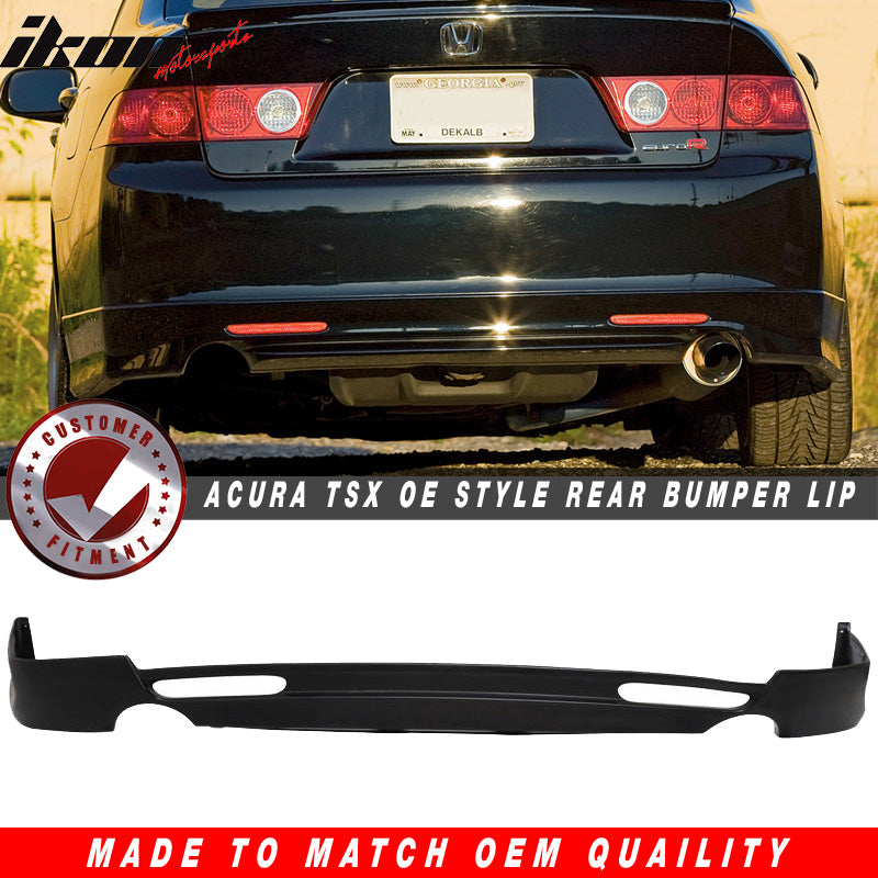 2004-2005 Acura TSX Sedan Rear Bumper Lip PU