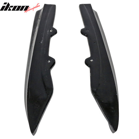 Fits 12-18 BMW F30 M Sport PSM Style Rear Bumper Apron Matte Carbon Fiber 2PC