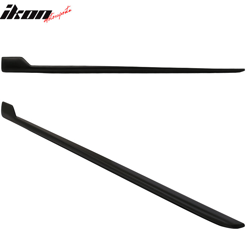 Universal Fit IKON Style 4PCS Side Skirts Extension Rocker Panels Added on PP