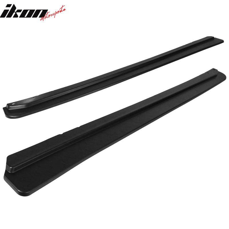 Fits 90-97 Mazda Miata FD Style Side Skirts Extensions Pair - Polypropylene