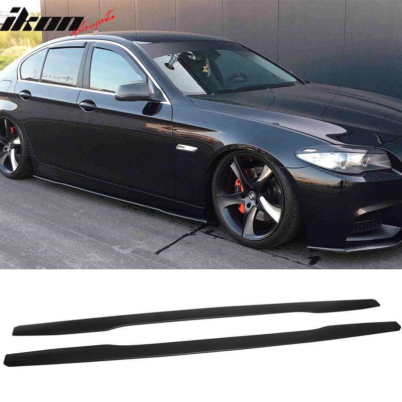 2011-2016 BMW F10 5 Series  Side Skirts Extension Panel PP