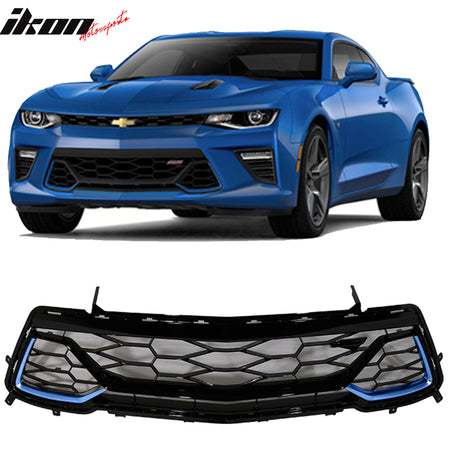 Fits 16-18 Chevy Camaro SS Only 50th Anniversary Front Lower Grille Painted