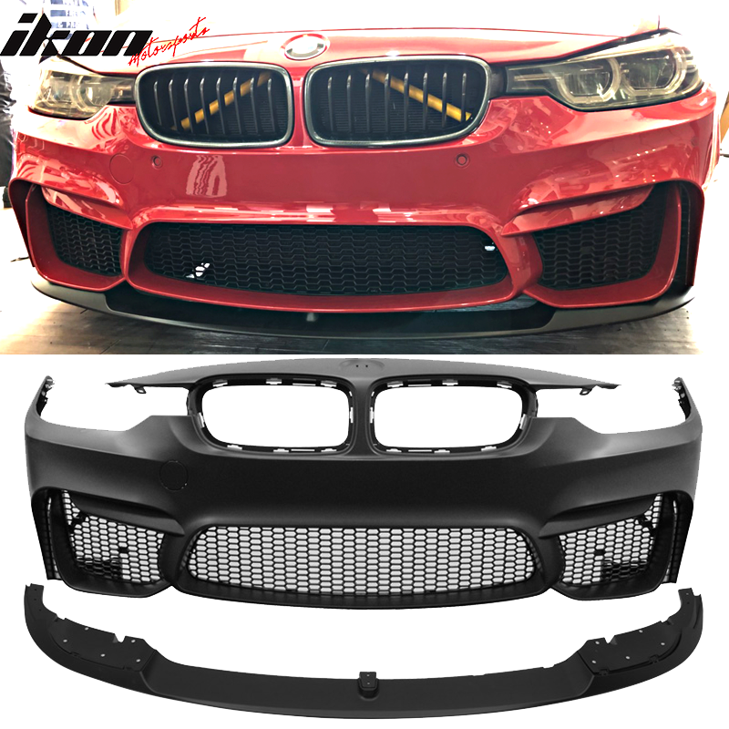 2012-2018 BMW F30 M3 Front Bumper + Lip Replacement - PP