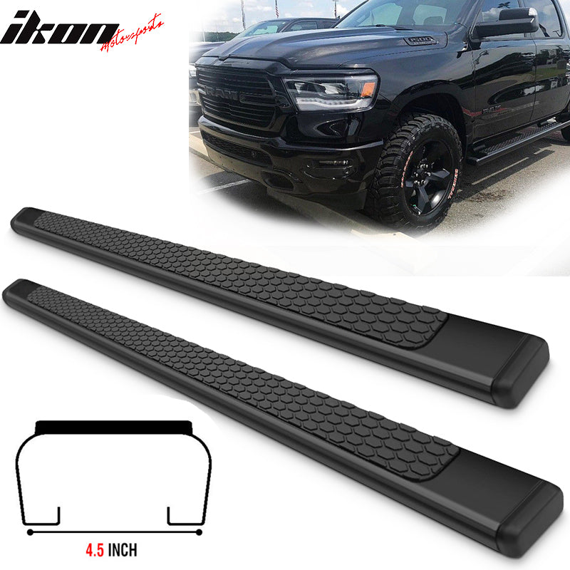 Side Step Bars Compatible With 2019-2024 Ram 1500 Crew Cab Nerf
