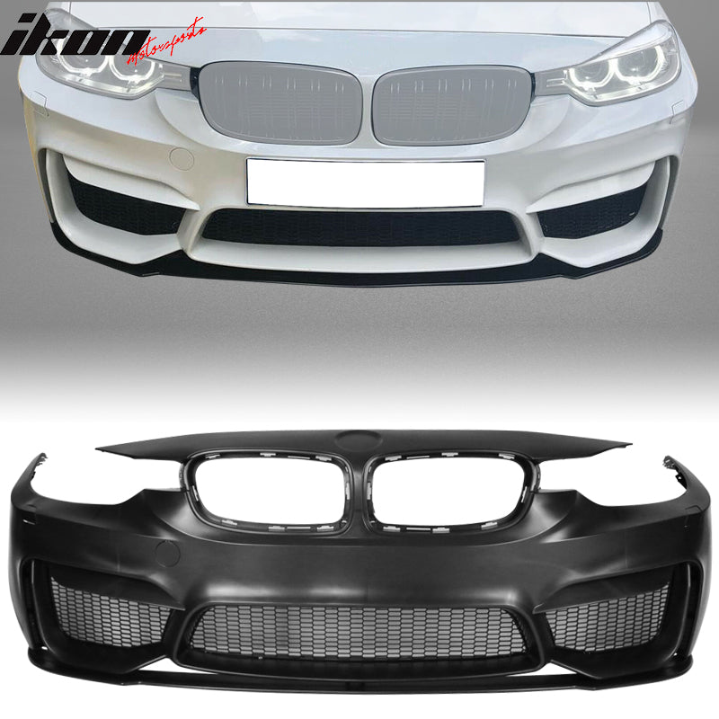 Buy Best BMW F30 3 Series M3 Style Front Bumper Replacement w/ Lip ...