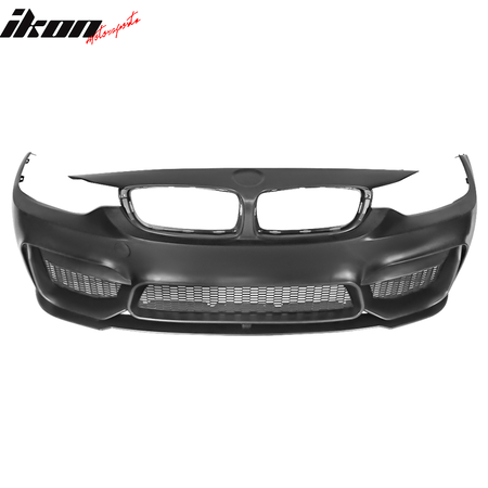 Fits 14-20 BMW F32 4 Series M4 Style Front Bumper Cover Replacement w/ Lip - PP