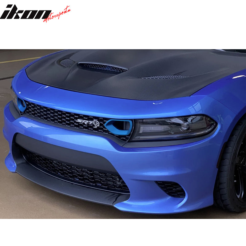 IKON MOTORSPORTS, Upper & Lower Grilles Grille Compatible With