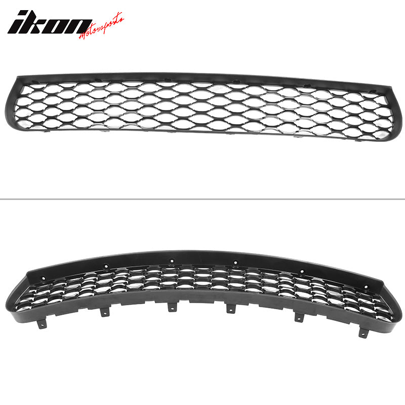Fits 15-23 Dodge Charger SRT Style Upper & Lower Grilles w/ Air Ducts 2PC - PP