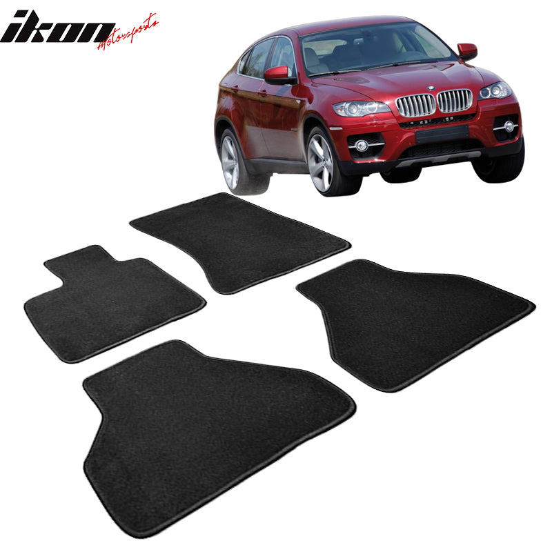 Factory Fitment Car Floor Mats Front Rear Nylon FOR: (BMW)