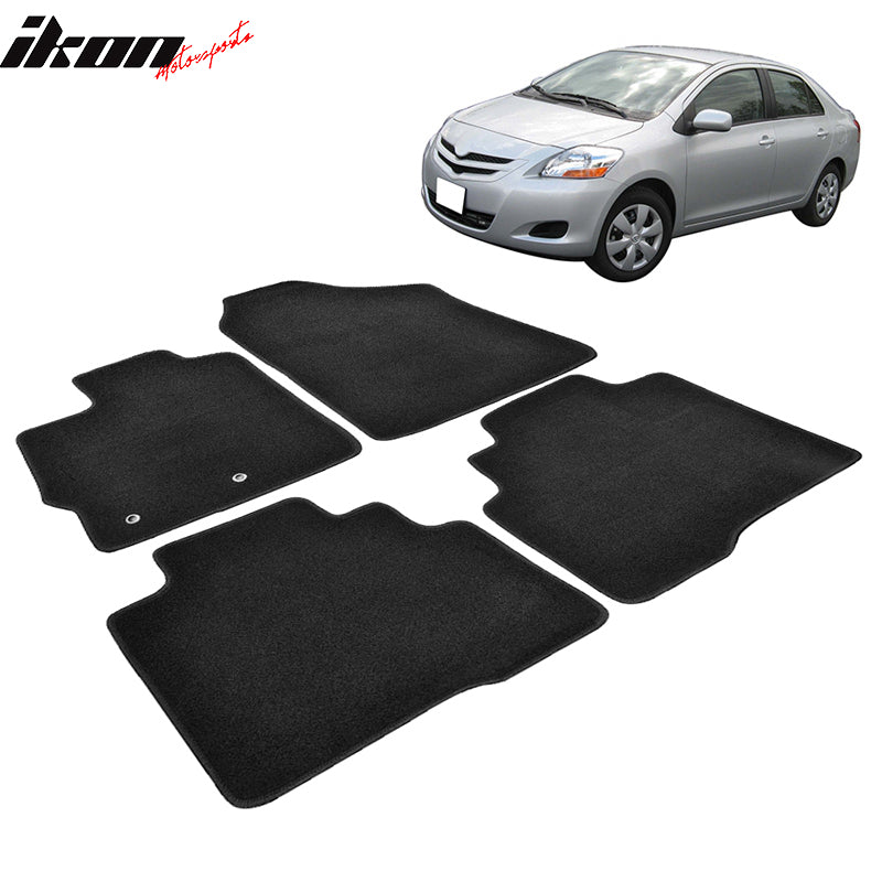 Car Floor Mat for 2007-2012 Toyota Yaris 4Dr OEM Factory Nylon