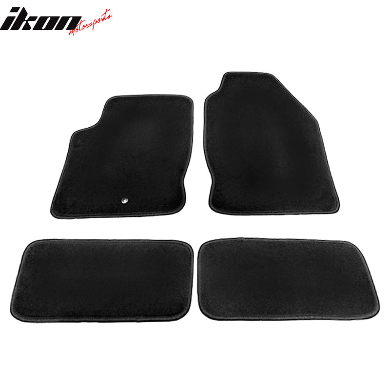 Fits 00-07 Focus 3 4 5Dr OE Factory Fitment Car Floor Mats Front & Rear Nylon