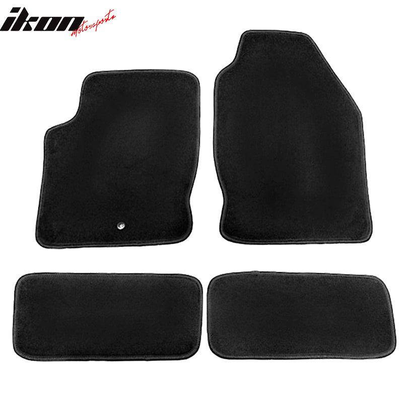 Fits 00-07 Focus 3 4 5Dr OE Factory Fitment Car Floor Mats Front & Rear Nylon