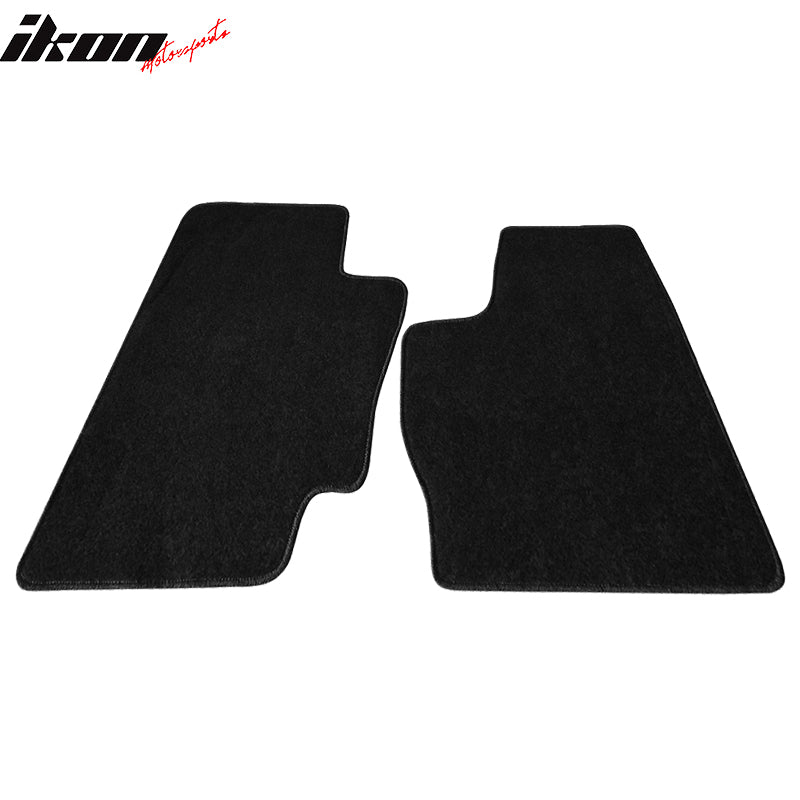 Floor Mats Compatible With 1994-2001 Ram, 2Dr 3Dr 4Drr Factory Fitment Car Floor Mats Front & Rear Nylon by IKON MOTORSPORTS, 1995 1996 1997 1998 1999 2000