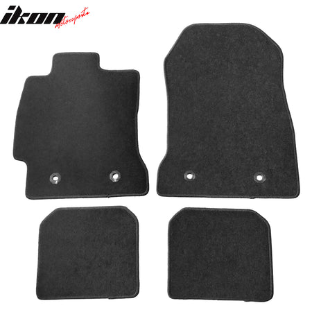 Fits 13-20 Scion FRS/Subaru BRZ/Toyota 86 Floor Mats Carpet Black 4PC - Nylon