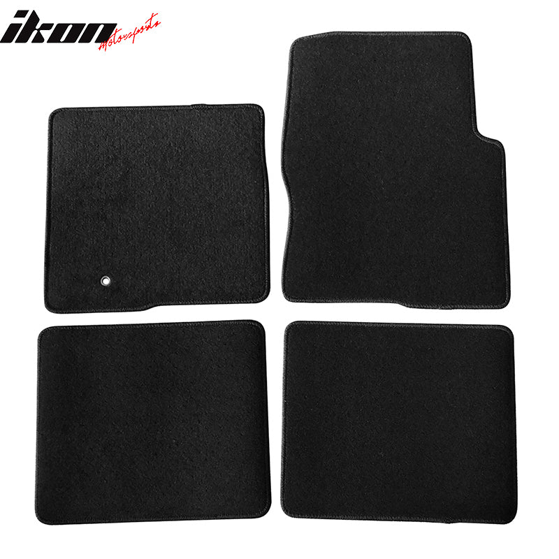 Best Car Floor Mat Carpet for 2009-2014 Ford F-150 Crew Cab Black