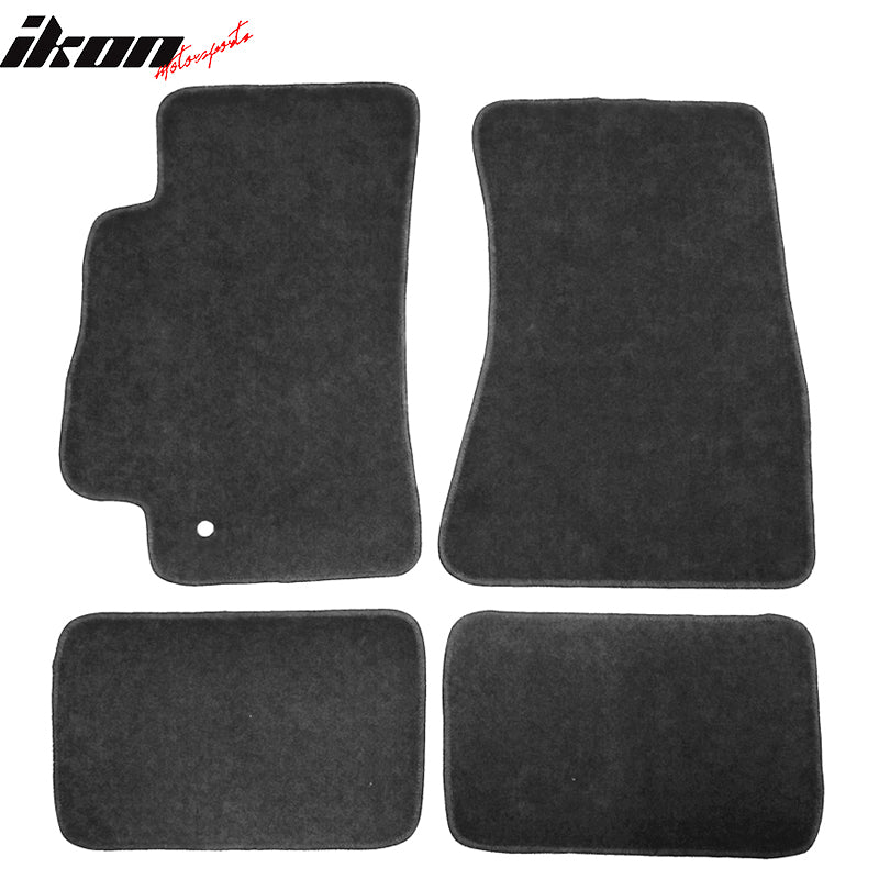 Clearance Sale Fits 93-98 Toyota Supra Floor Mats Carpet Liner Black Nylon