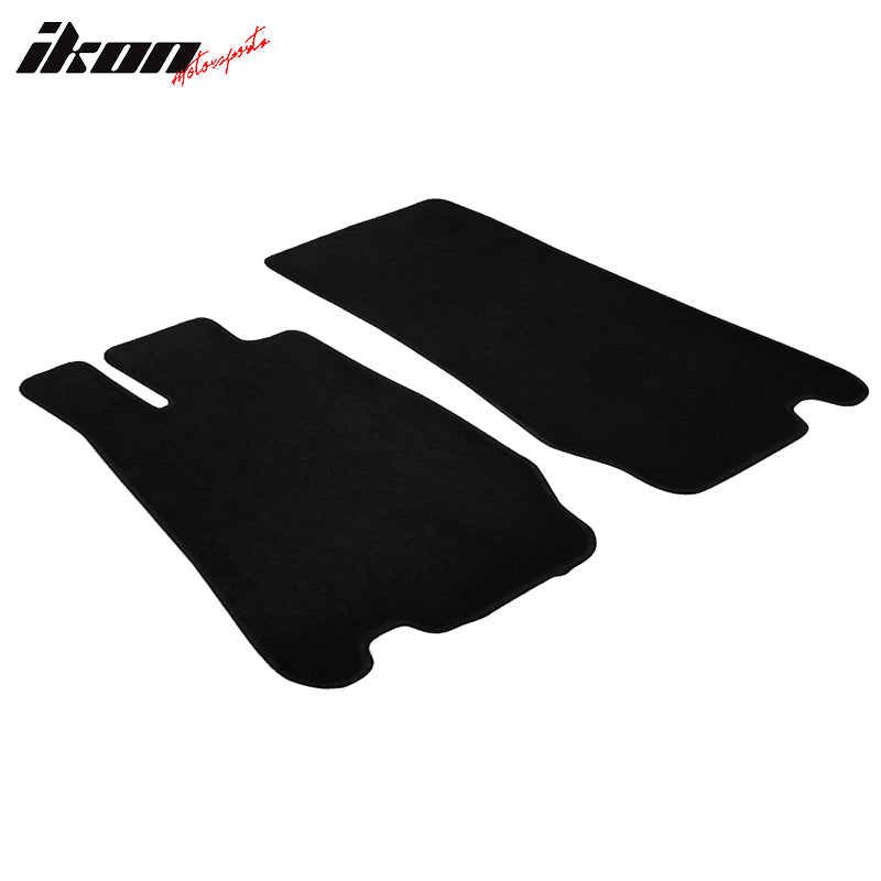 Fits 03-12 Benz R230 SL-Class 2PCS Left Right Floor Mats Carpets Nylon Black