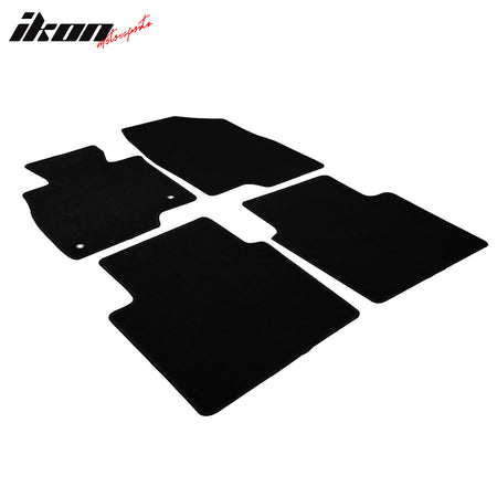 Fits 14-21 Mazda 6 Black Nylon Floor Mats Carpets 4 PCS