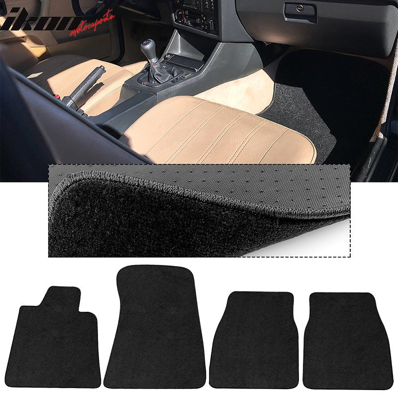 Factory Fitment Car Floor Mats Front Rear Nylon