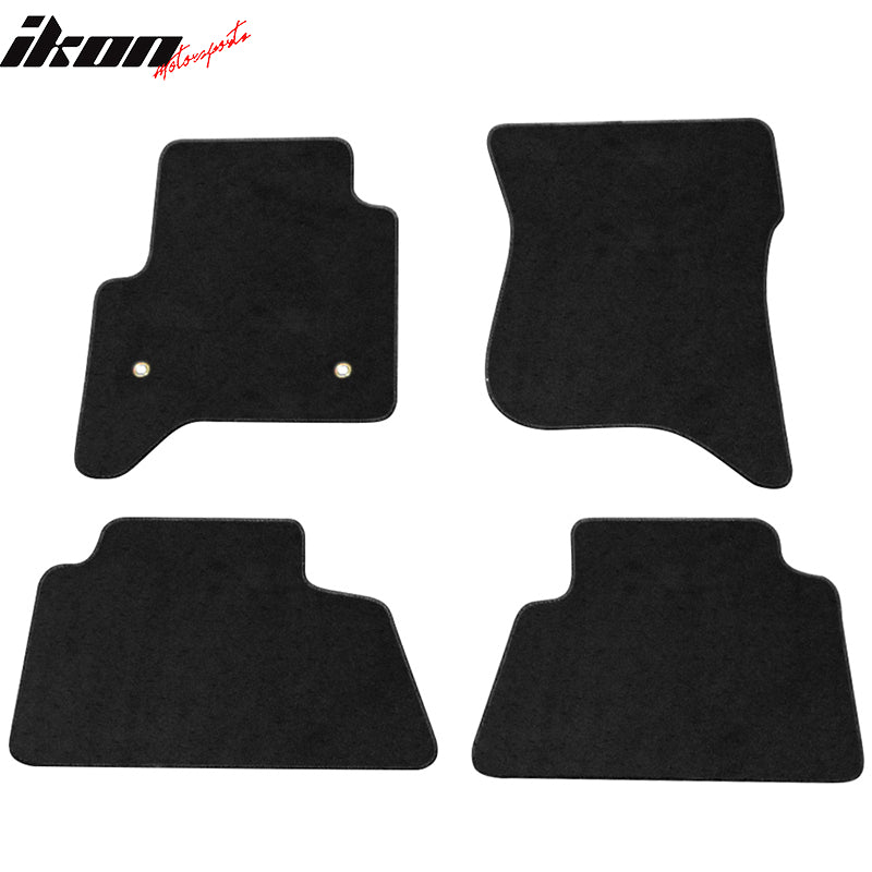 Fits 14-18 Chevy Silverado Sierra Tahoe Yukon Floor Mats Carpets 4PC Black