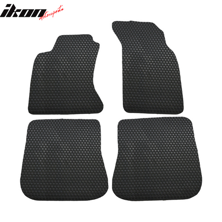 Clearance Sale Fits 96-01 Audi A4 Front Rear Floor Mats Carpet Pad Black Latex