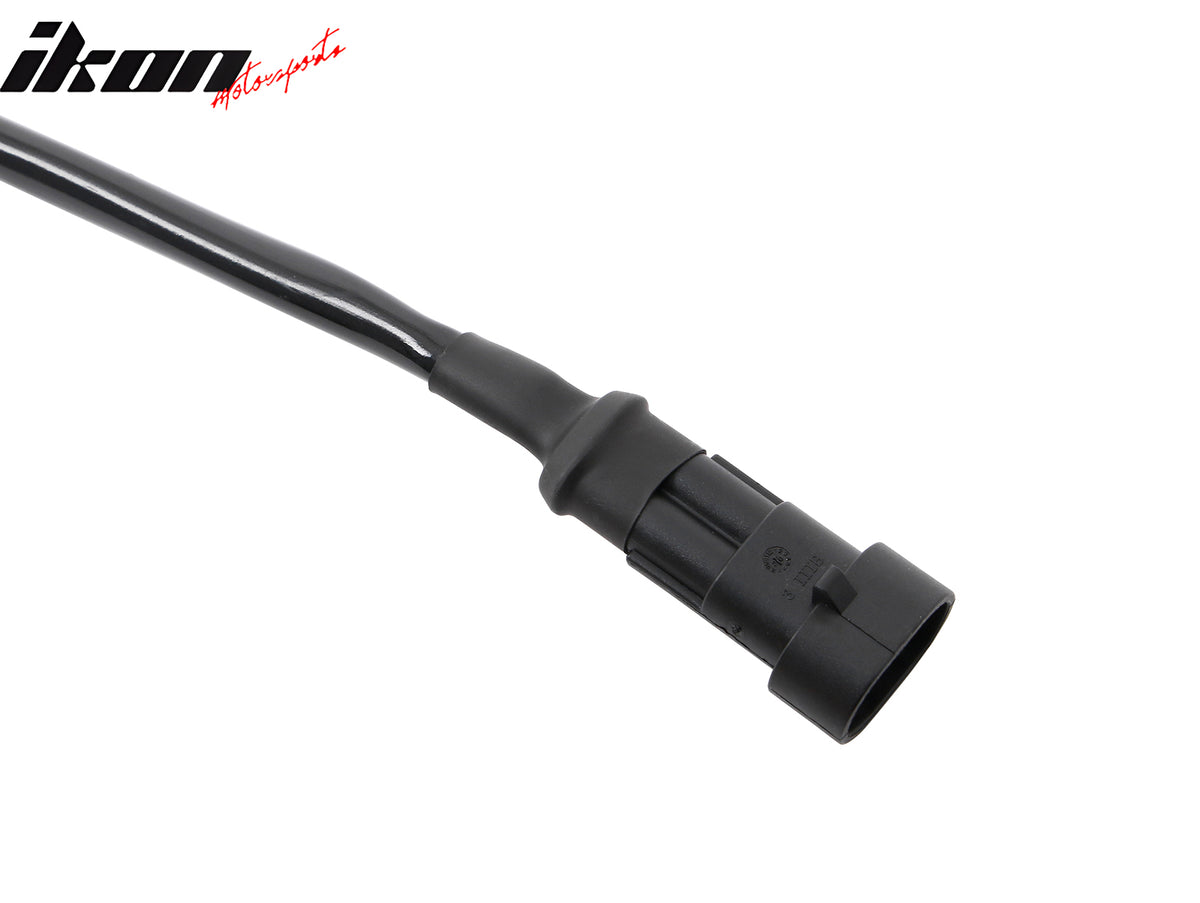 Fits Dodge Ram 1500 2500 3500 3PC Amber LED Front Grille Lights W/Wiring Harness