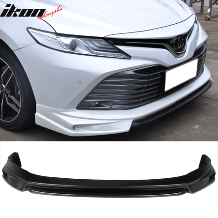 Fit 19 - 21 Bmw G05 X5 M Sport 2pc Front Splitter Apron cflGloss BlackIkon Motorsports