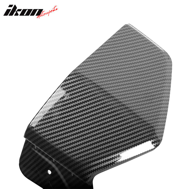 Fit 19 - 21 Bmw G05 X5 M Sport 2pc Front Splitter Apron cflCarbon Fiber PrintIkon Motorsports
