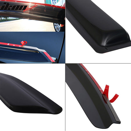 Fits 12-18 Toyota Prius V 4PCS Window Visors Air Deflector Rain Guard Tape-On