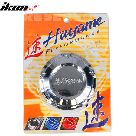 Fits 92-00 Honda Civic Hayame Style Fluid Reservoir Cover Chrome