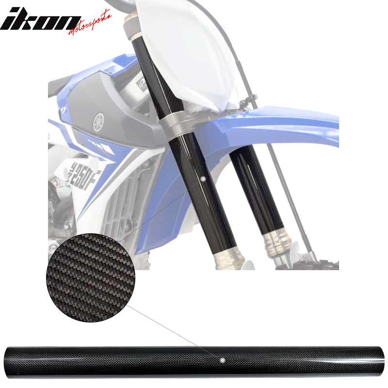 0.02" Carbon Fiber Tube Custom Motorcycle Fork Pipe 24" Long 2" OD