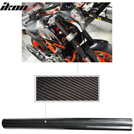 Clearance Sale 0.02" Carbon Fiber Tube Motorcycle Fork Protector Pipe 24" 2" OD