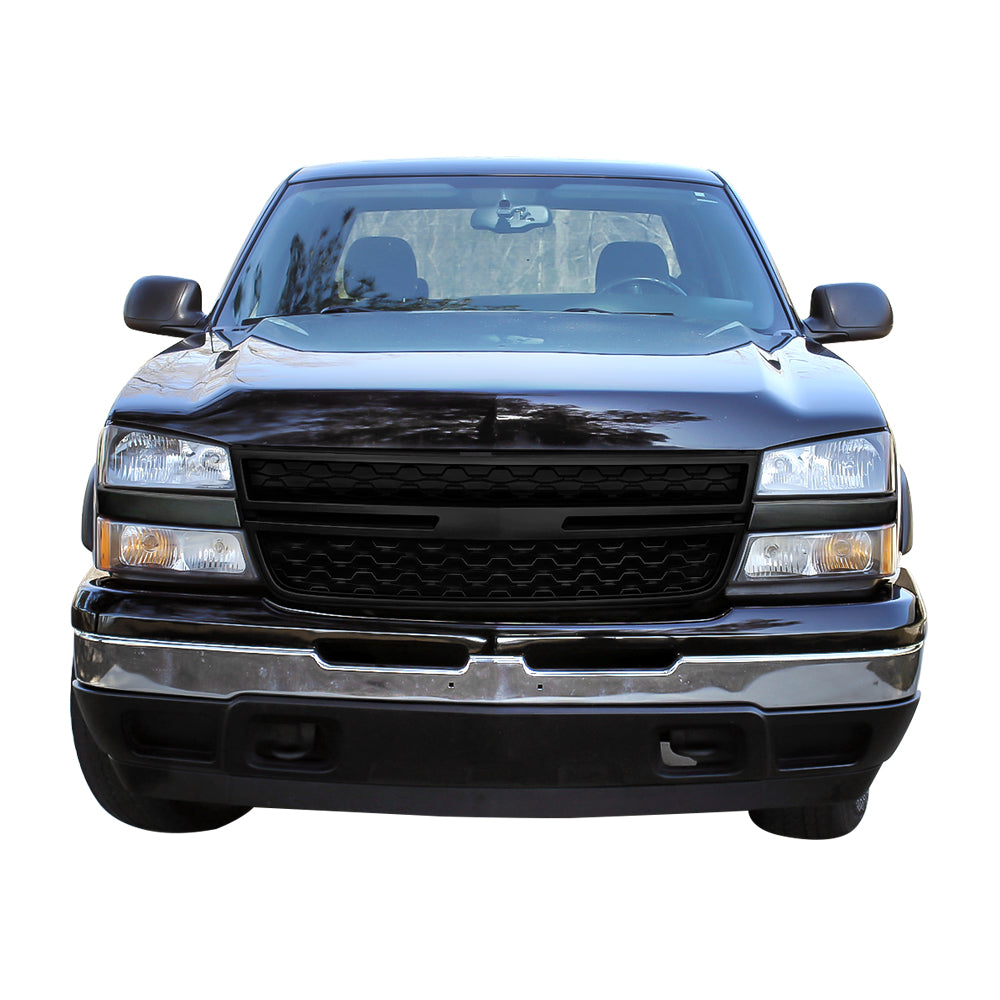 IKON MOTORSPORTS, Grille Compatible With 2003-2006 Chevrolet