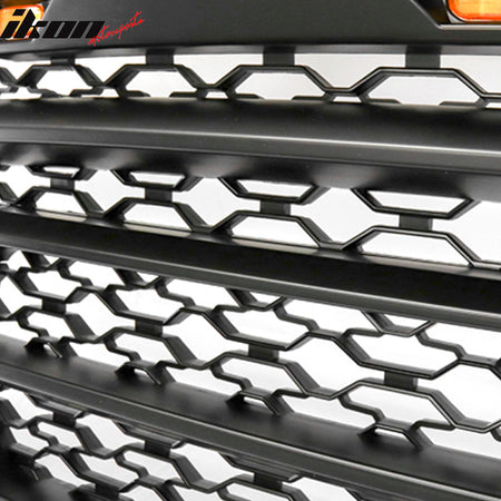 Fits 10-18 Dodge Ram 2500 3500 Front Grille Guard w/ Signal Light Matte Black